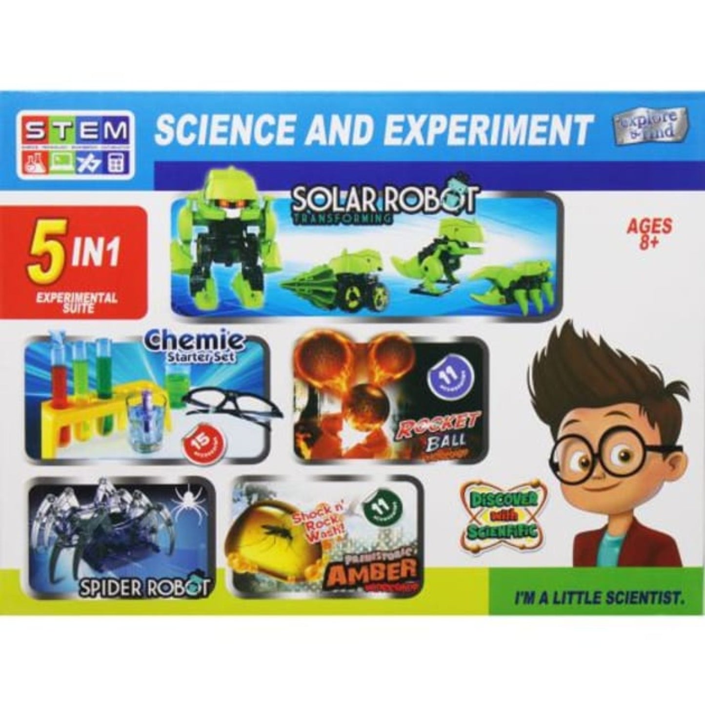 5 in 1 science and experiment