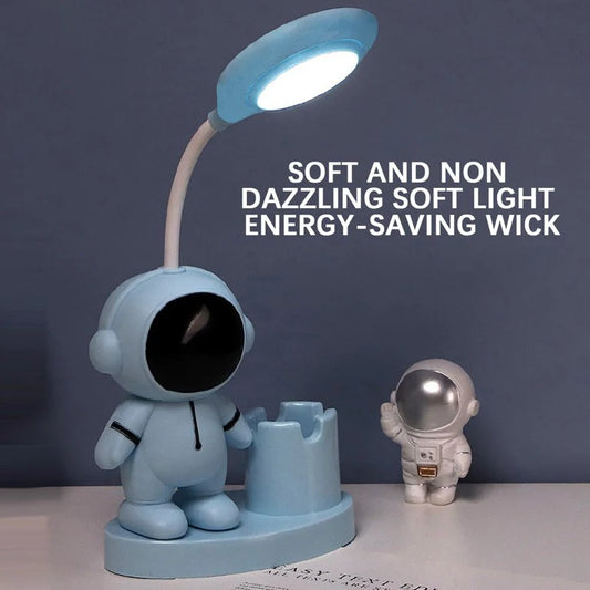 Astronaut lamp & pencil holder