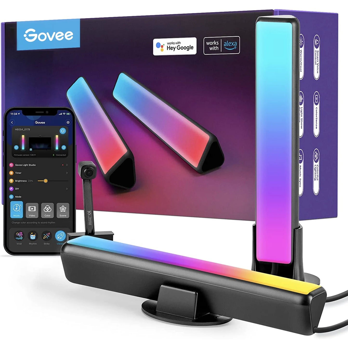 أشرطة Govee Flow Pro LED مع كاميرا