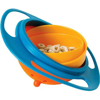 Anti-spill gyro bowl