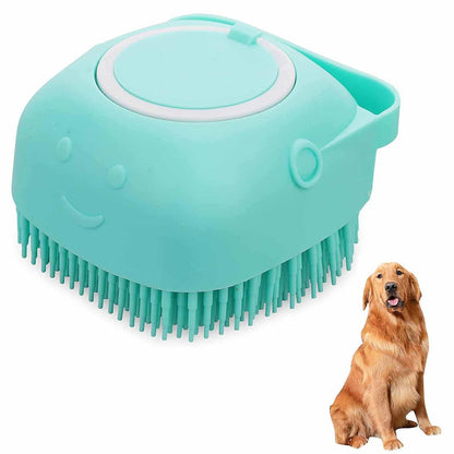 Pet soft bath brush