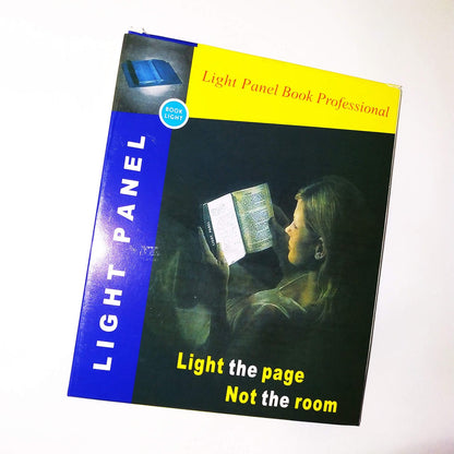 Book light panel