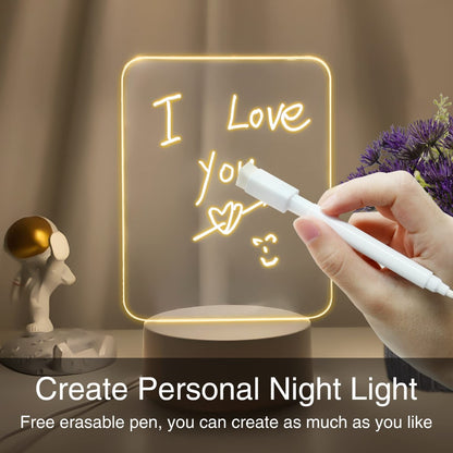 Led Note Board Lamp 10x15 cm