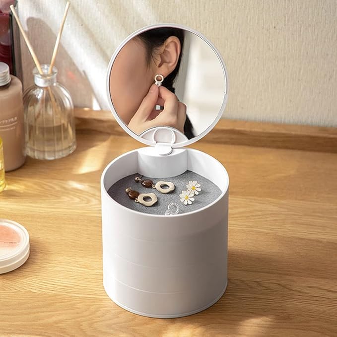 Rotating Jewelry storage organizer