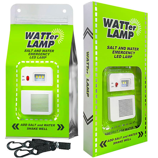 Water-Salt Emergency LED Light