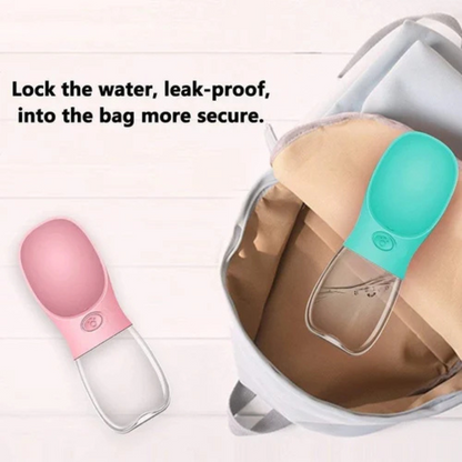 Portable leak free Pet water bottle