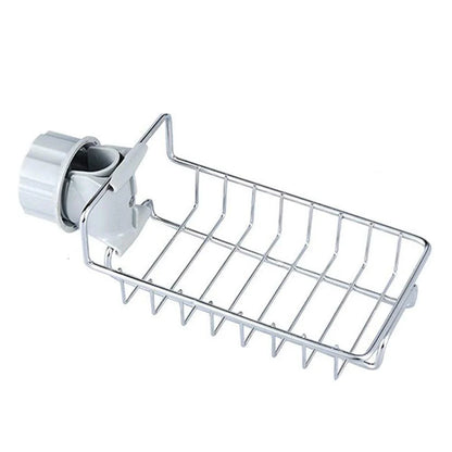 Stainless steel faucet rack